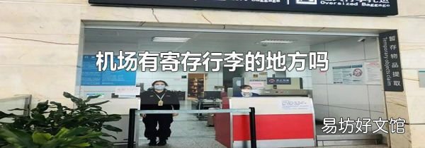 機(jī)場(chǎng)有寄存行李的地方嗎