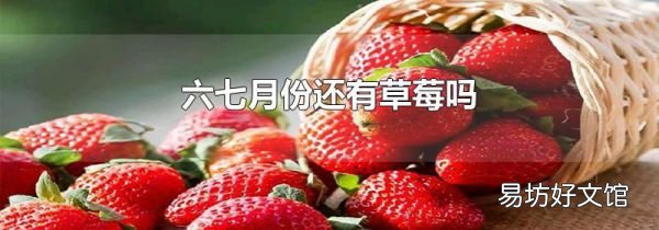 六七月份還有草莓嗎