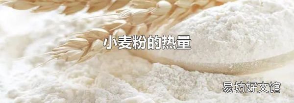 小麥粉的熱量
