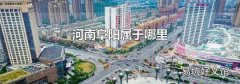 河南阜阳属于哪里