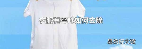 衣服有霉味如何去除