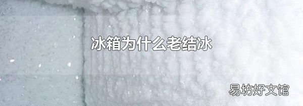 冰箱为什么老结冰