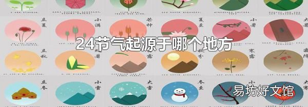 24节气起源于哪个地方