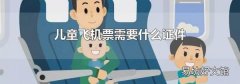 儿童飞机票需要什么证件