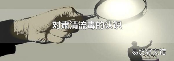 对肃清流毒的认识