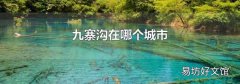 九寨沟在哪个城市