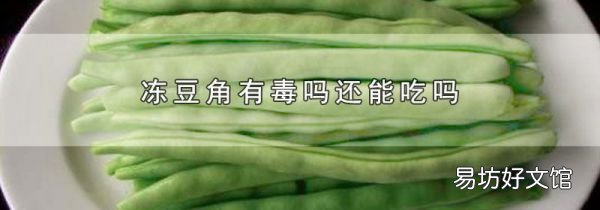 凍豆角有毒嗎還能吃嗎