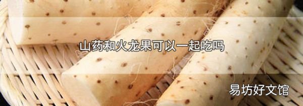 山药和火龙果可以一起吃吗