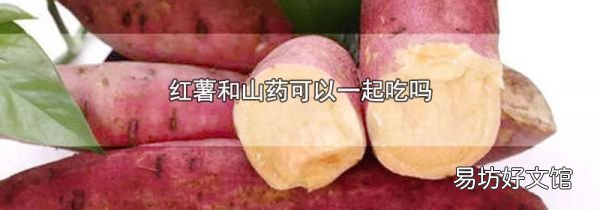 红薯和山药可以一起吃吗