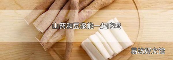 山药和豆浆能一起吃吗