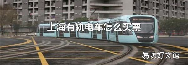 上海有轨电车怎么买票