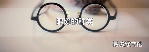 眼镜的种类